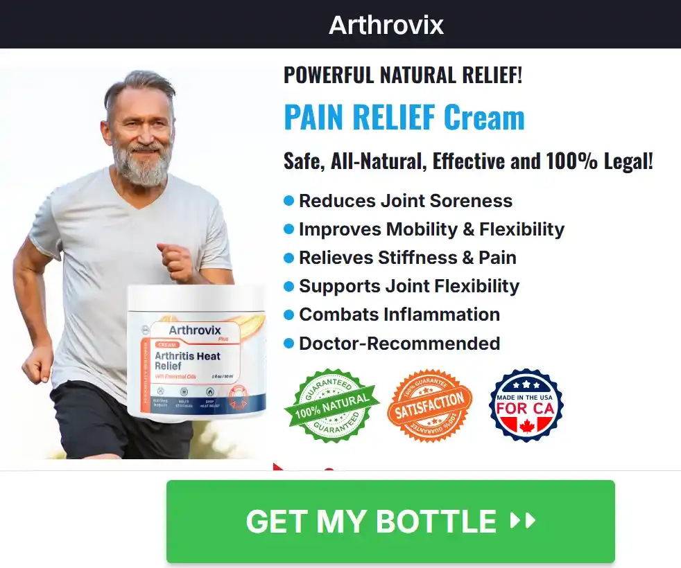 Arthrovix+ Heat Relief Cream Canada Order Page